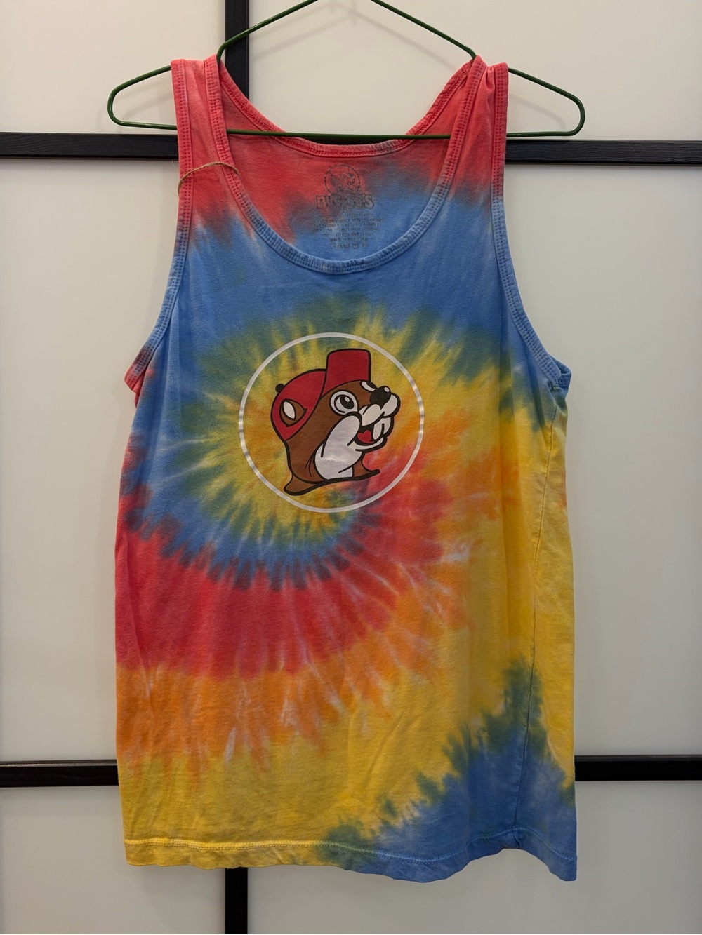 Buc-ee's Merch Tie-Dye Tank Top